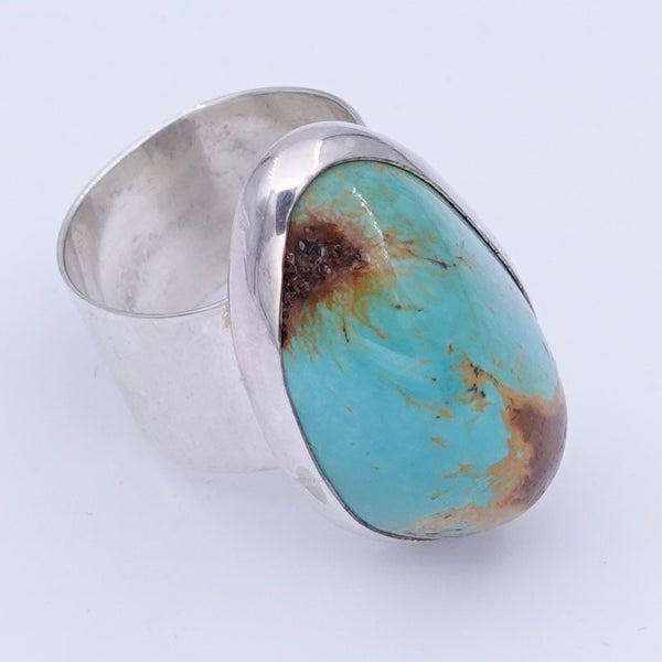 Turquoise & Sterling Silver Ring